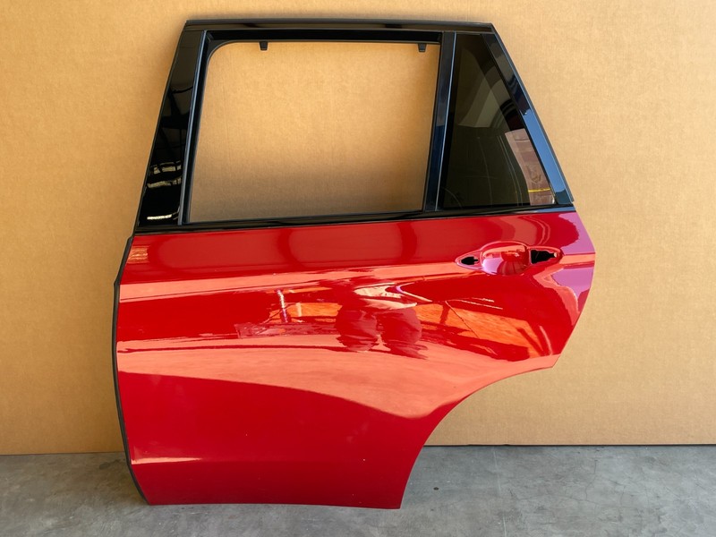 15 16 17 18 BMW X5 M F85 Rear Left Driver Exterior Door Shell Red 1621 OEM