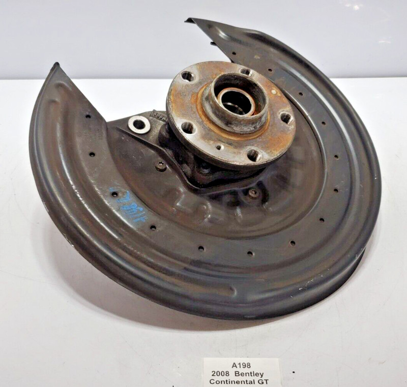 ✅ 2003-2012 OEM Bentley Continental GT Rear Right Passenger Spindle Knuckle Hub