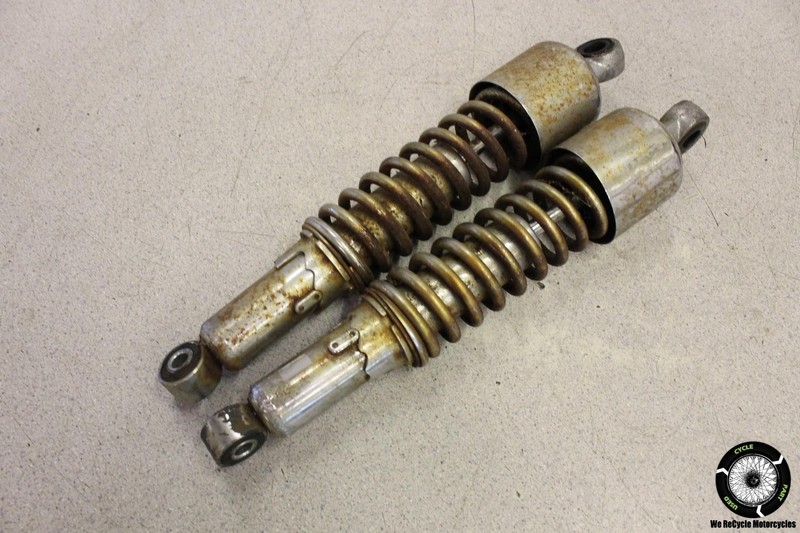 1976 Kawasaki KZ400D REAR BACK SHOCK ABSORBER SUSPENSION PAIR KZ 400 76