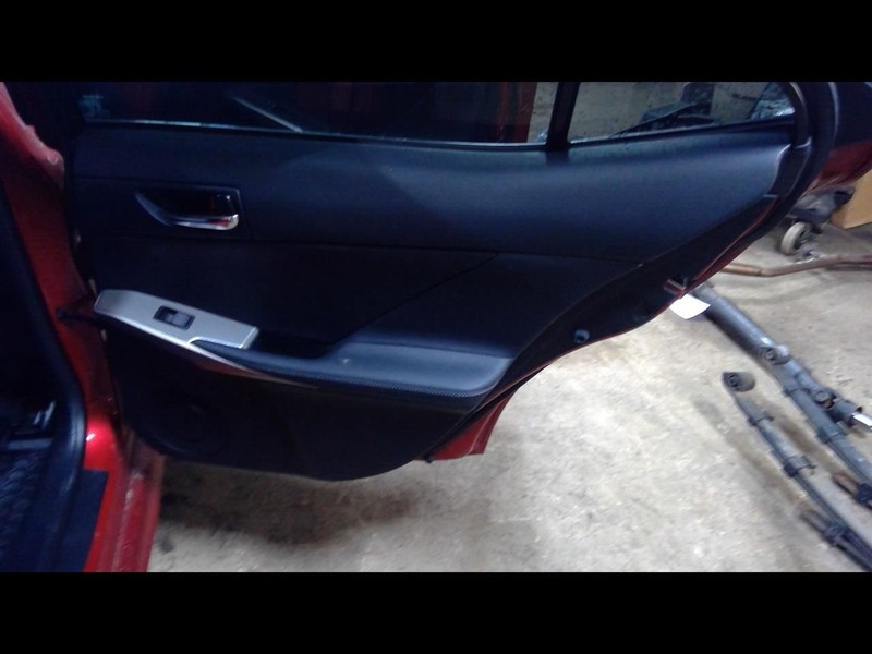 2015 IS250 Passenger Right Rear Door Trim Panel Rear 1617729