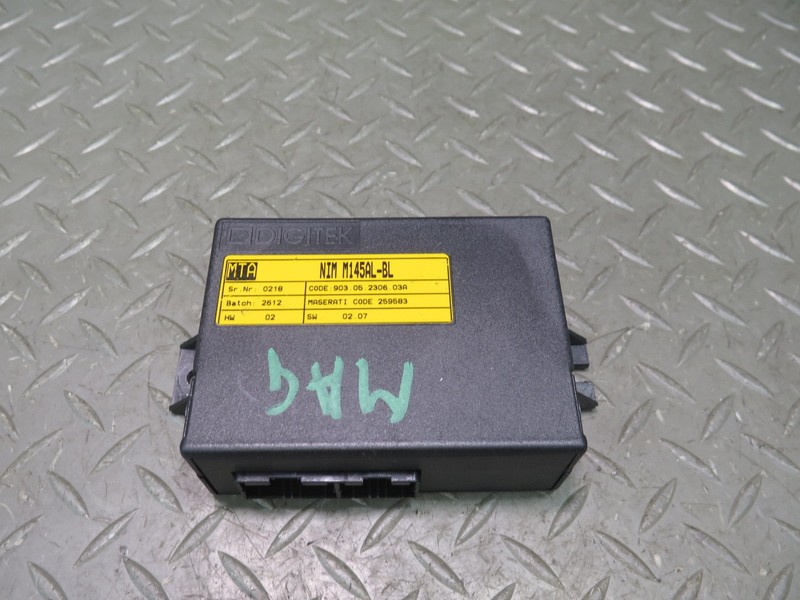 2008-2019 MASERATI GRANTURISMO M145 ROOF CONTROL MODULE 259583