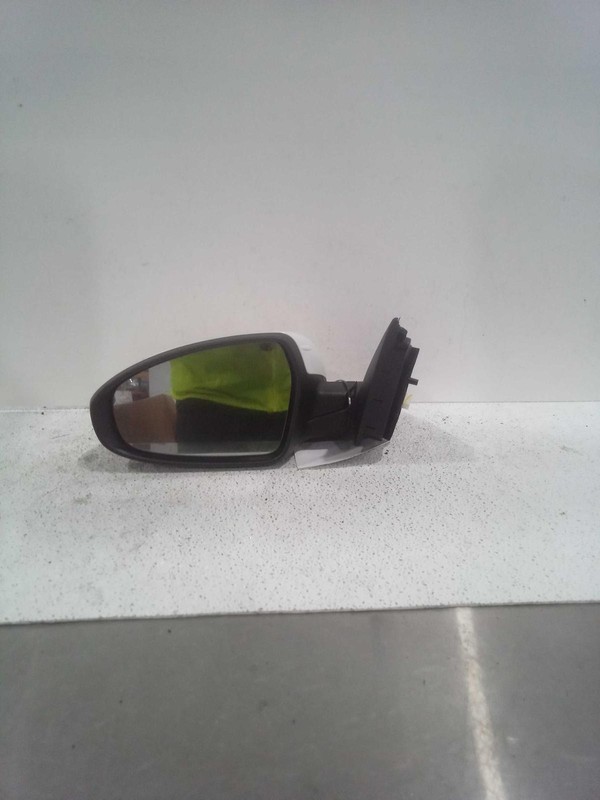 2021 KIA Forte Left Door Mirror Assembly - White, Scratches, 73K Miles
