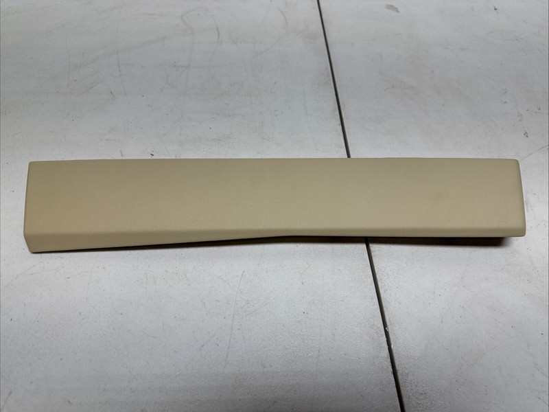 12-16 Tesla Model S DASH GLOVE BOX LOWER TRIM-TAN RIGHT PASS-1002301 11017 B44