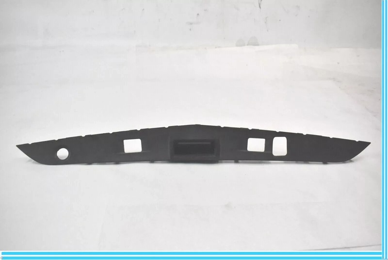 10-13 Mercedes W212 E350 E550 Sedan Trunk Lid Tailgate Handle Trim Black OEM