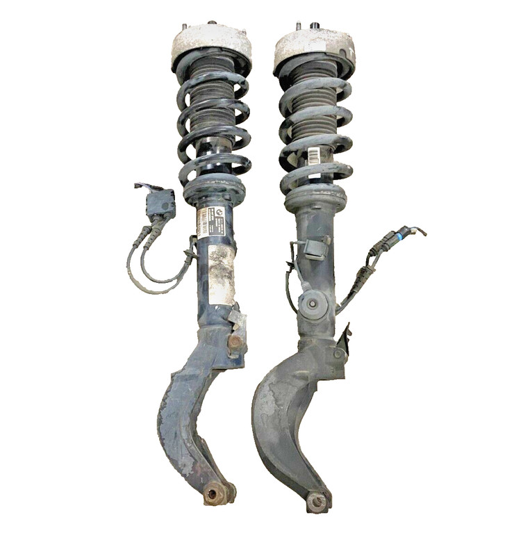 OEM 14-18 BMW F15 X5 FRONT PAIR LEFT & RIGHT SHOCK ABSORBER STRUTS #A0.02
