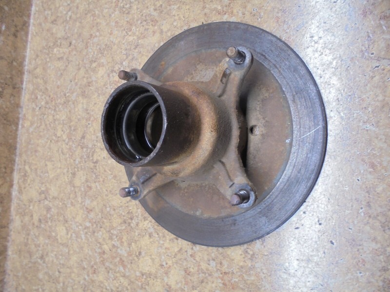 Polaris 350 L 350L 4x4 Trail Boss W938139 ATV Front Disk Brake Rotor Spindle Hub