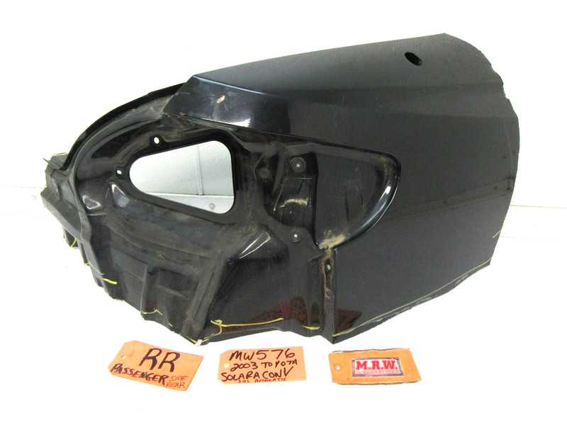 TAIL LIGHT QUARTER PANEL BODY FENDER PATCH CORNER PASSENGER for TOY SOLARA 00-03