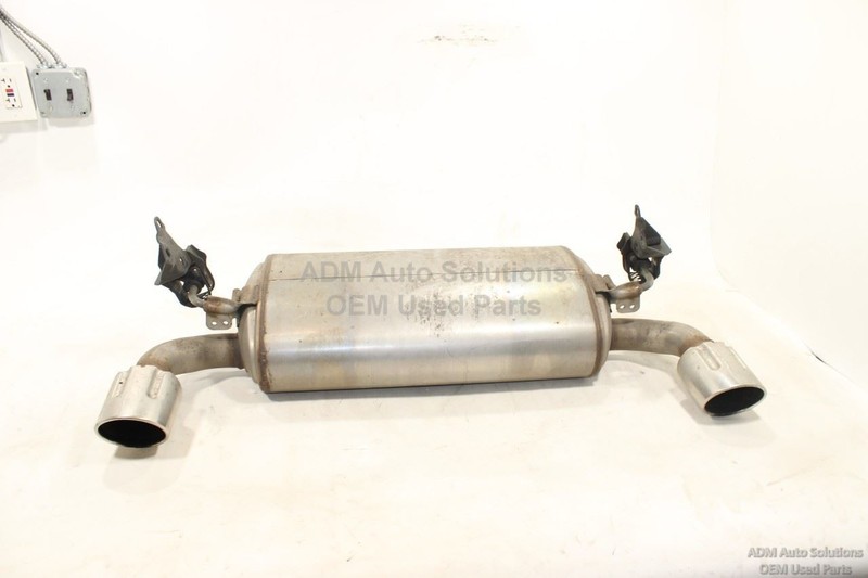 2017-2022 INFINITI Q60 3.0L REAR EXHAUST MUFFLER WITH TIPS ASSEMBLY OEM