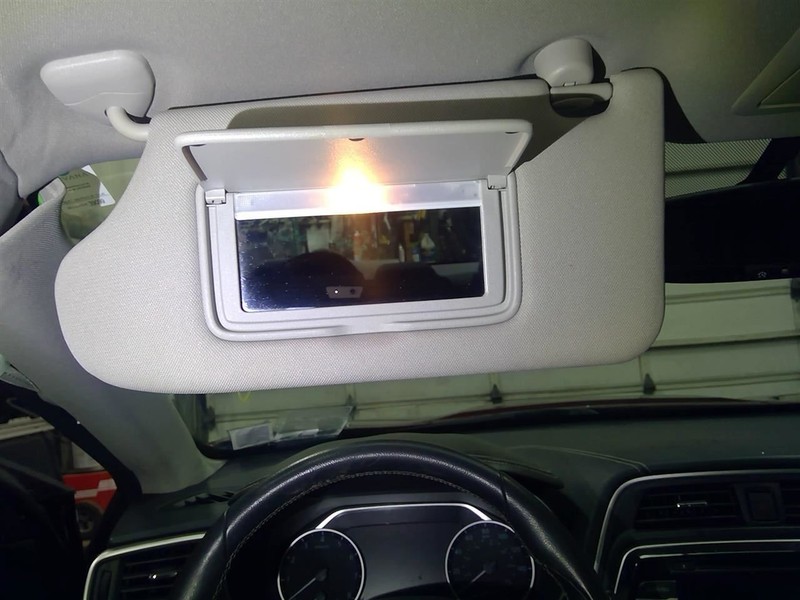 Driver Left Sun Visor Illuminated Fits 18-23 MAXIMA 1762292