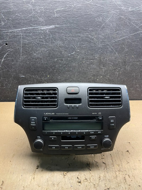 2002-2006 Lexus ES330 Es300 Radio Receiver Tape CD Air Vent Bezel OEM W4461 DG