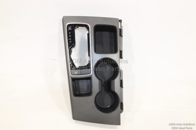 2018-2020 KIA Optima Center Console Shifter Bezel With Cup Holder Black OEM
