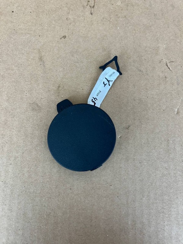 ✅ 25+ Tesla Model Y Front Bumper Towing Eye Tow Hook Cap Cover Black 193266800B