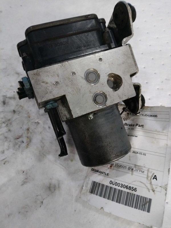 2018 AUDI Q7 ABS Pump & Motor Assembly OEM 4M0614517ACBEF 93K Miles Black