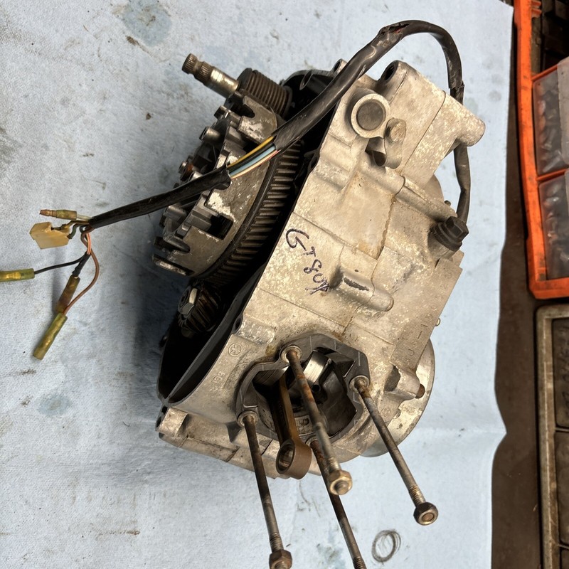 1970’s Vintage Yamaha GT1 Gt80 Motor Cylinder Bottom End Crank