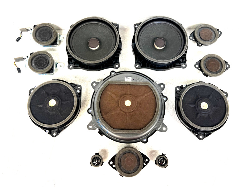 ⭐2015-2025 LEXUS RC350 FRONT/REAR DOOR SPEAKER+SUBWOOFER+TWEETER SET OEM LOT2652