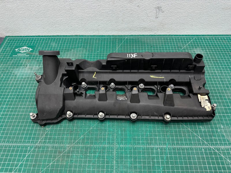 10-15 JAGUAR XF XK 5.0L engine LEFT DRIVER SIDE CYLINDER HEAD COVER OEM