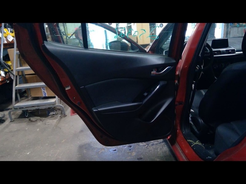 2018 MAZDA 3 Driver Left Rear Door Trim Panel Rear 1646919