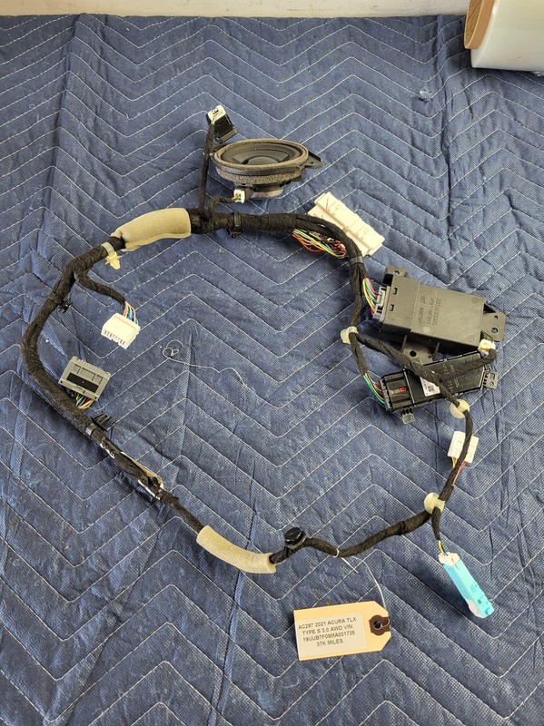 2021-2023 Acura TLX Left Driver Front Door Wiring Harness 3.0L OEM 32758-TGV-A20