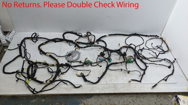 Body Floor Wiring Harness 2014 Acura MDX 2015 32107-TZ6-A20 Check Description
