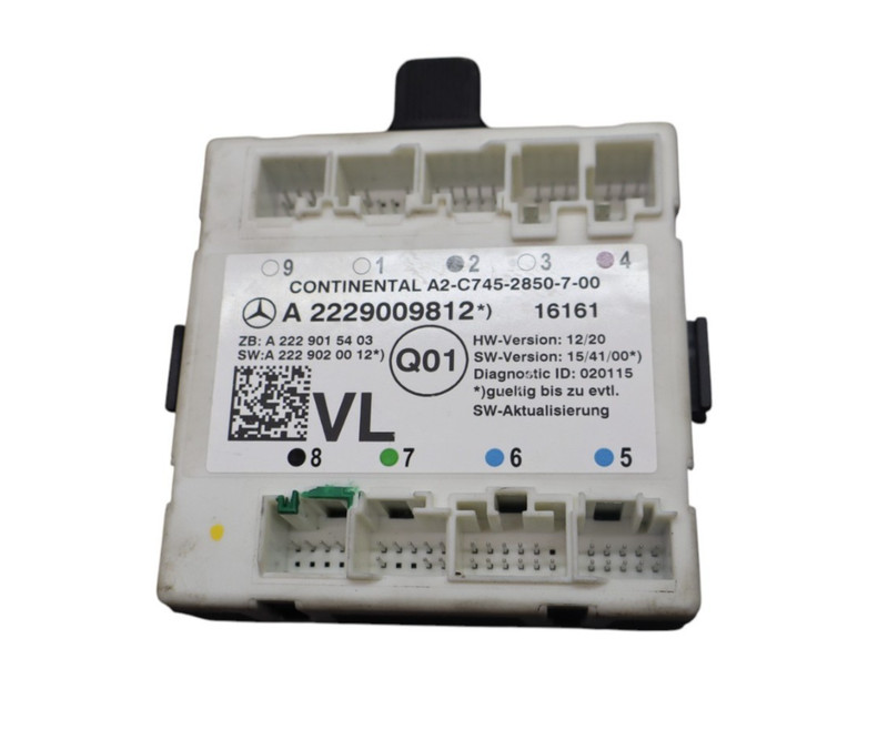 15-18 Mercedes W205 C300 C350e Front Left Side Door Control Module Unit OEM