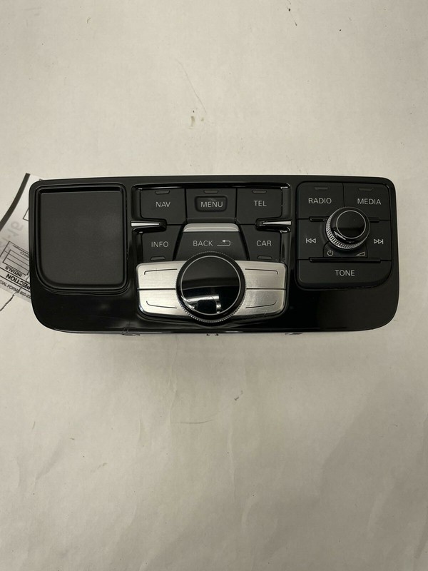 2011-2018 AUDI A8 DASH RADIO MEDIA MENU INFO CONTROL PANEL SWITCH KNOB OEM