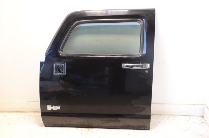 07-09 Hummer H3 3.7L Driver Left Front Black Door Assembly