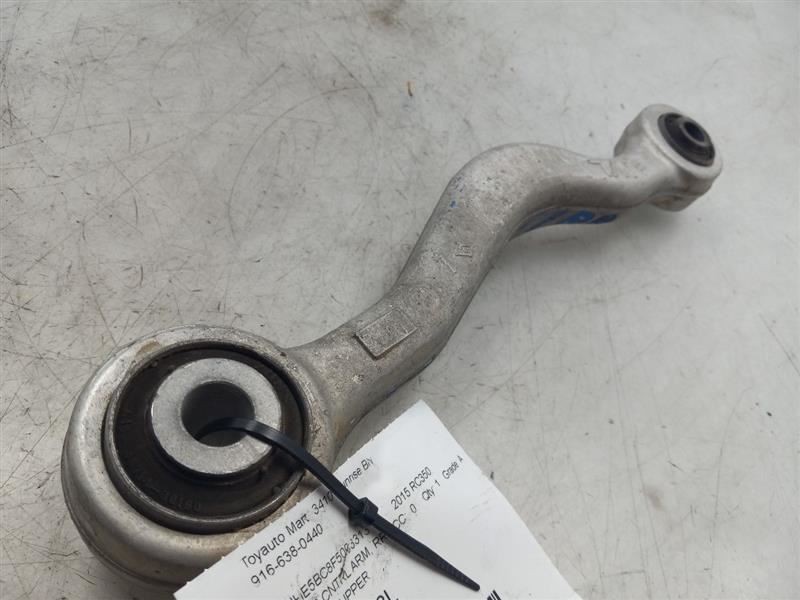 15-19 LEXUS RC350 3.5L RWD AT DRIVER SIDE REAR UPPER CONTROL ARM