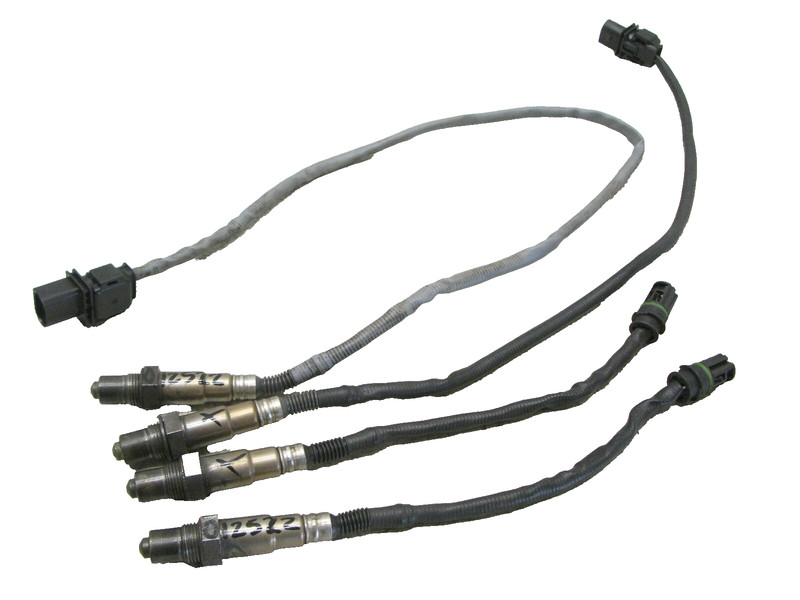 07-10 BMW X5 N62 4.8L FRONT REAR O2 OXYGEN LAMBDA SENSOR SET OEM 012522