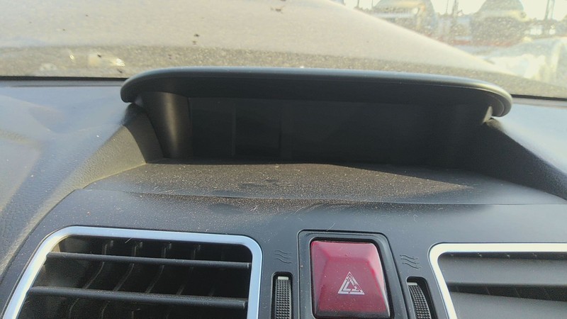 Info Screen SUBARU WRX 17