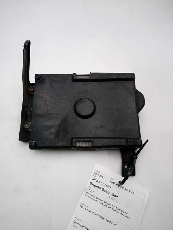 2009 Honda Accord Engine Control Module ECM OEM 2.4L Grey 210K Miles