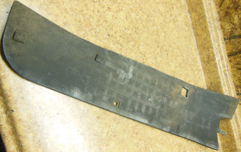 2002 Bajaj Legend Scooter Foot Floorboard Cover Pad Mat Floor Board Right 02