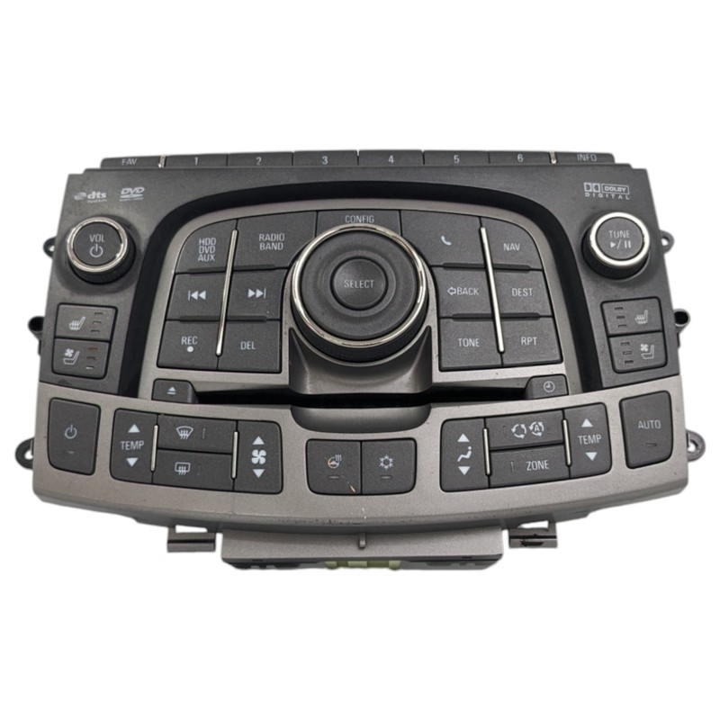 2010 2011 2012 2013 Buick Lacrosse Radio Control Panel Bezel Vents 20843242 OEM