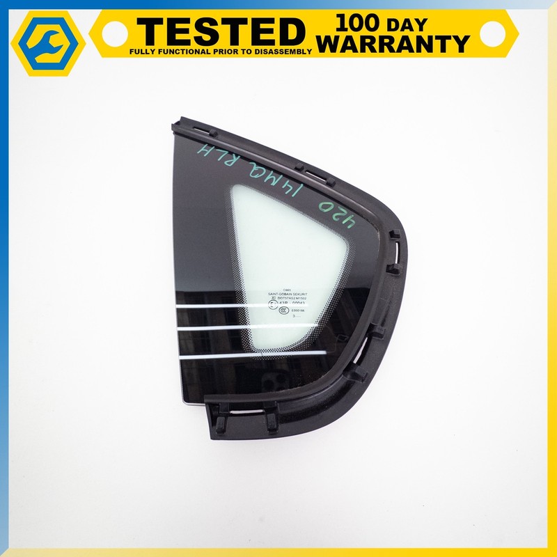 14-19 MASERATI QUATTROPORTE REAR LEFT SIDE QUARTER WINDOW GLASS OEM