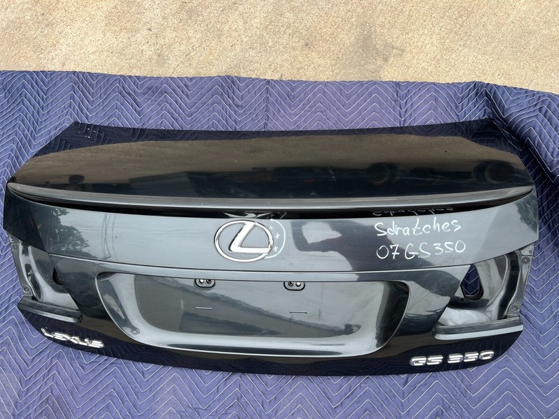 06-11 Lexus GS TRUNK LID SHELL black OEM