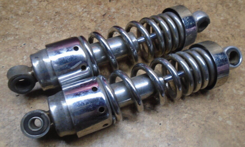 1981 Honda CX500 CX 500 C CX500C Custom Rear Back Shocks Suspension Left Right