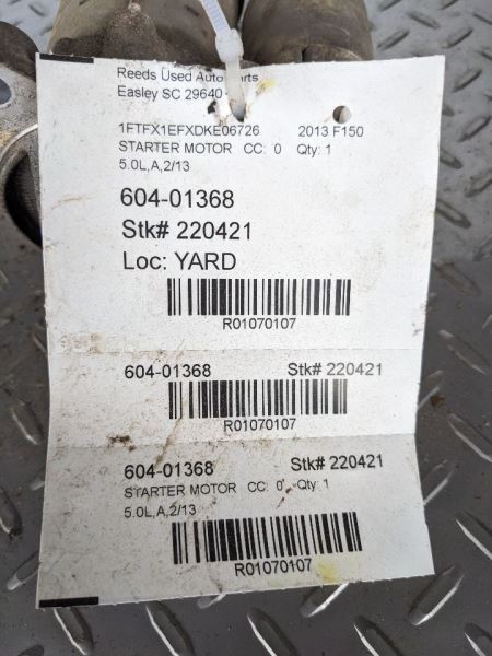 Starter Motor Fits 13-19 FORD E350 VAN 1070107