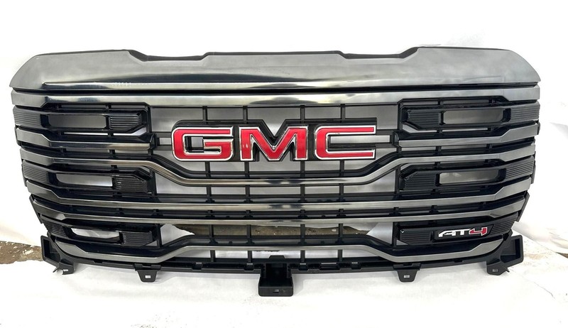 2022-2025 GMC Sierra 1500 AT4 Front Grill Assembly Nightrider W/O Camera Scratch