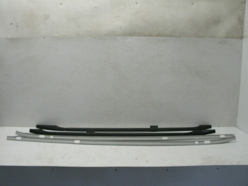 07-13 BMW E70 X5 LEFT DRIVER RIGHT PASSENGER SIDE ROOF TRIM RAIL SET OEM 081821