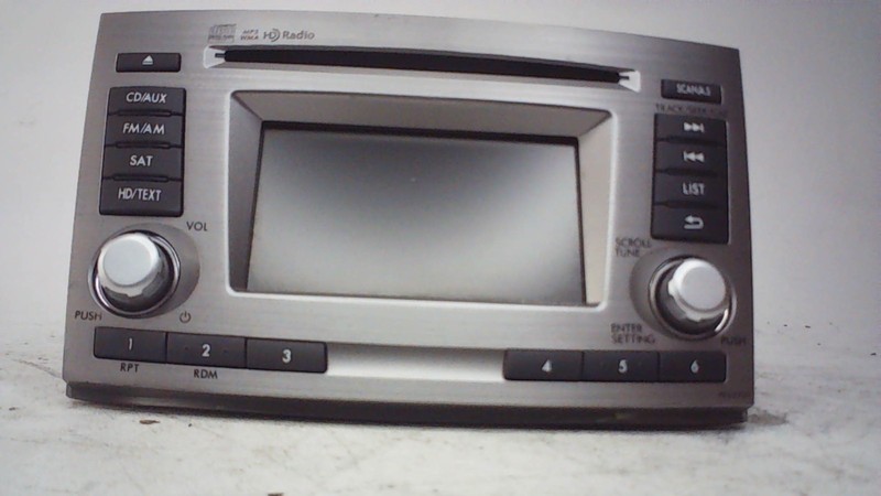 2012 Subaru Outback - Radio Receiver MP3 WMA HD 86201AJ62A OEM w/ Harness