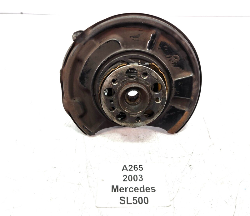 ✅ 03-12 OEM Mercedes R230 SL500 Rear Right Passenger Spindle Knuckle Wheel Hub