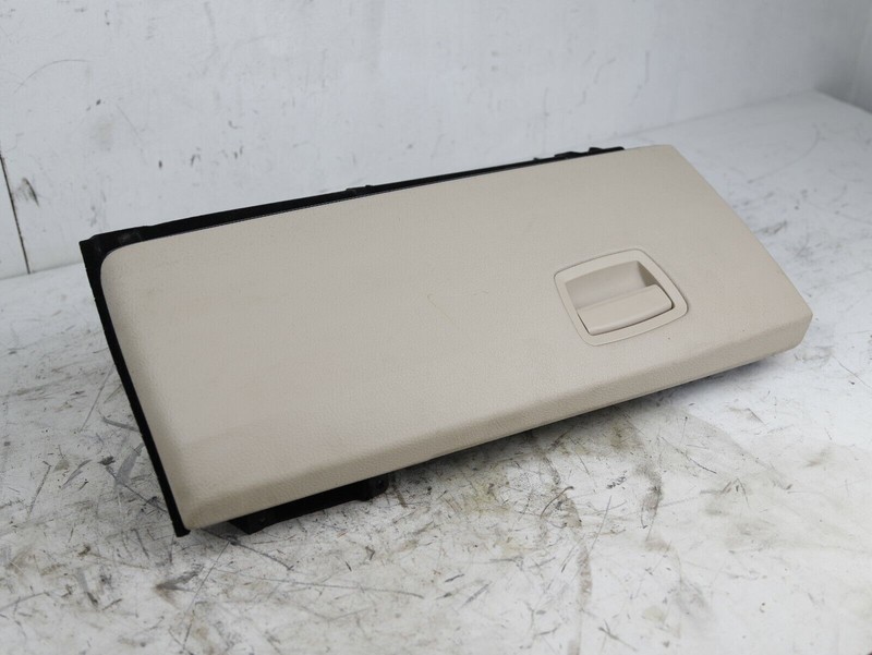 BMW 2009-2015 F01 F02 FRONT RIGHT PASSENGER GLOVE BOX COMPARTMENT BEIGE OEM