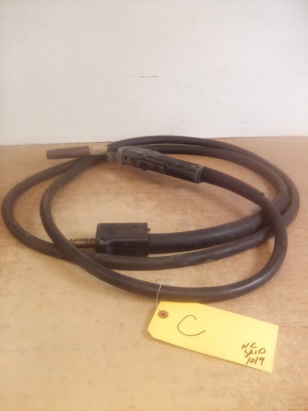 Tweco Cablehoz Mig Gun For Welder Feed 12' 5"