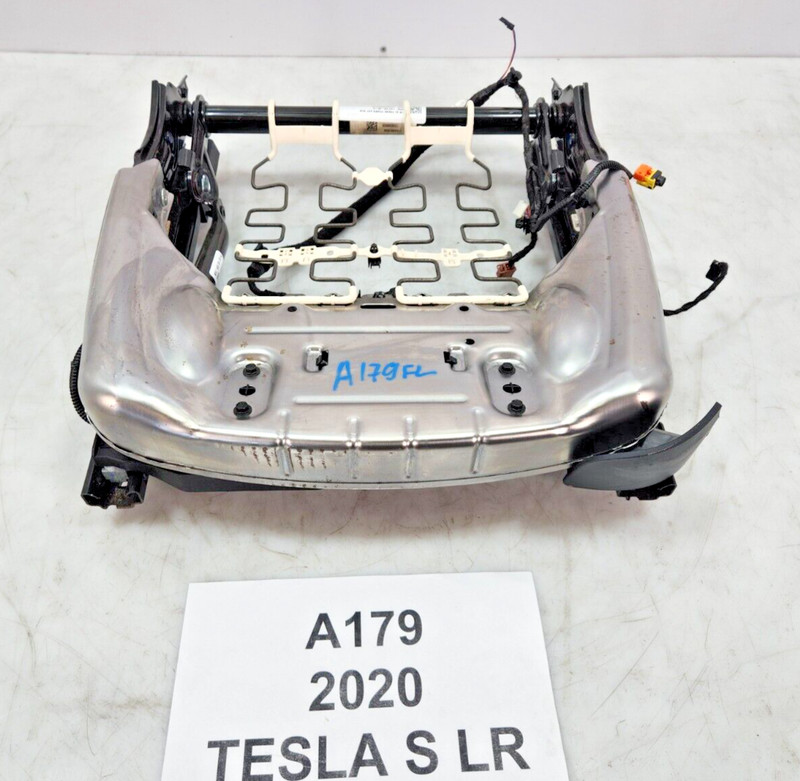 ✅ 2016-2020 OEM Tesla Model S Front Left Driver Side Seat Track Frame W/ Motors
