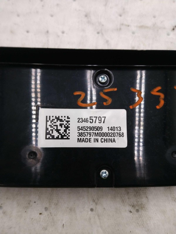 2014 Chevrolet Malibu A/C Selector Switch OEM Black 23465797 268K Miles