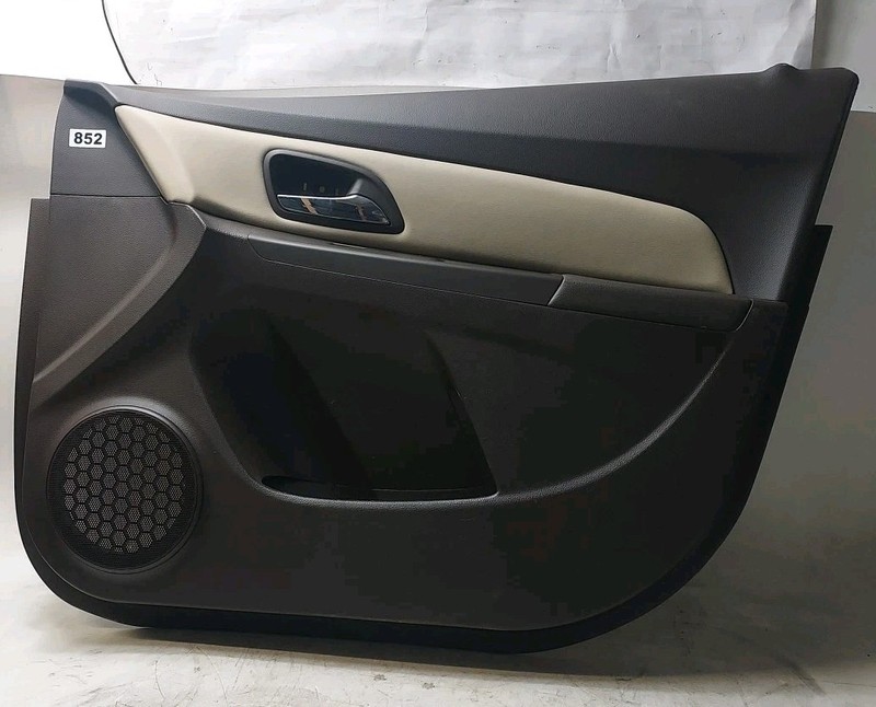 2014 Chevrolet Cruze Front Right FR Passenger Interior Door Panel Beige OEM