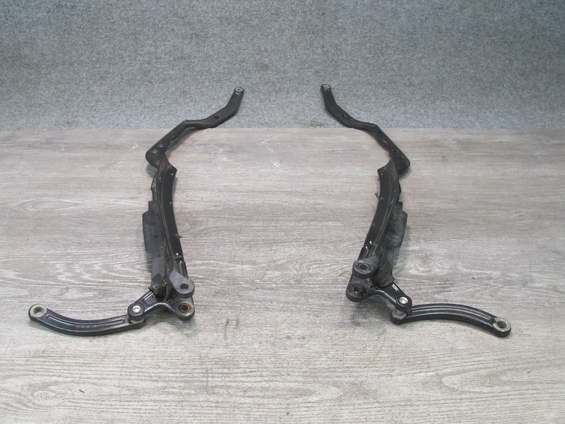 1999-2005 PORSCHE 911 996 CONVERTIBLE TOP ROOF FOLDING B PILLAR PANEL SET OF 2