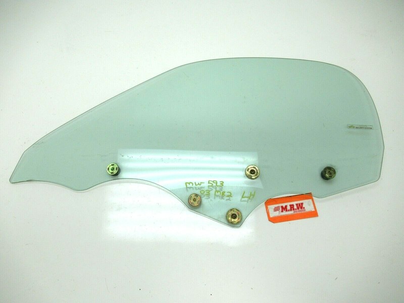 DOOR GLASS WINDOW LEFT DRIVER SIDE LH fits 00 01 02 03 04 05 TOYOTA MR2 SPYDER