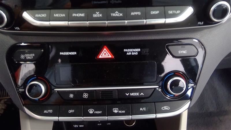 Temperature Control VIN C 8th Digit Hev Fits 17-19 IONIQ 3288391