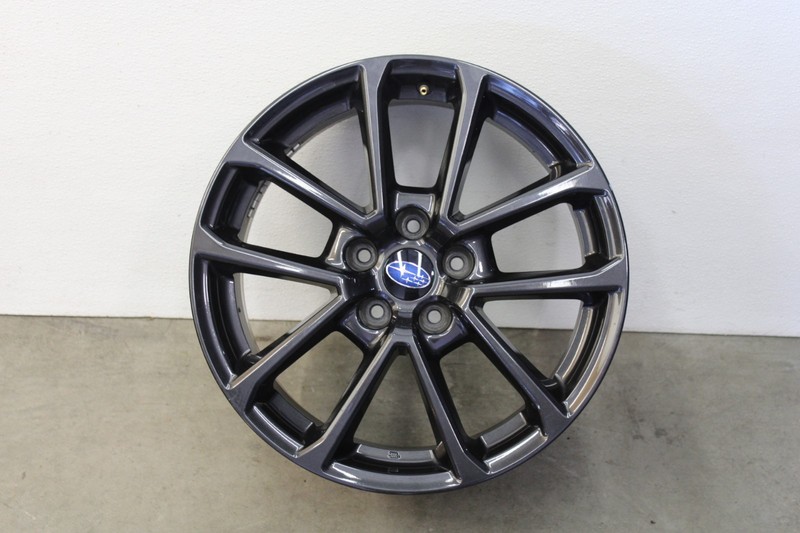 Subaru WRX Dark Gray Gunmetal Double 5 V Spoke Wheel 18" Rim 18x8.5" Oem 15-21