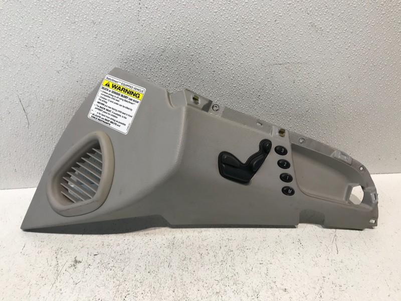 00-06 Mercedes W220 S430 Front Right Seat Control w/ Mirror Switch OEM Gray